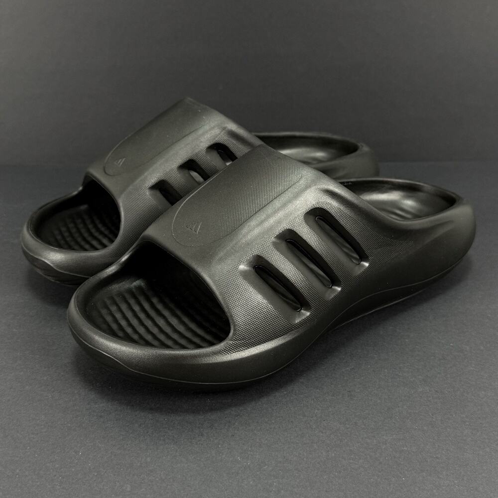 adidas AdiFom IIInfinity Slide Triple Black Men’s Size 11 Sandals New No Box